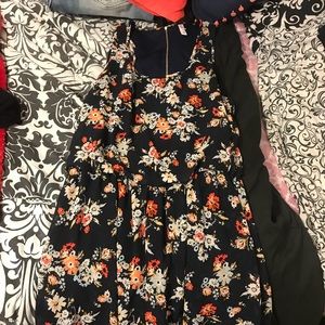 Floral romper size x-large.
